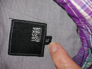 Camicia a righe uomo