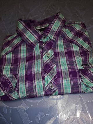 Camicia a righe uomo