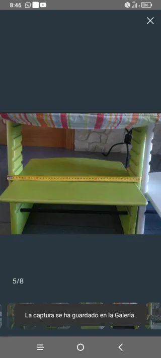 Silla Stokke Tripp Trapp Verde