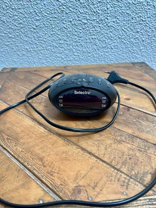 Radio Despertador Selecline Negro