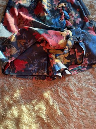 Falda pantalón corta floral