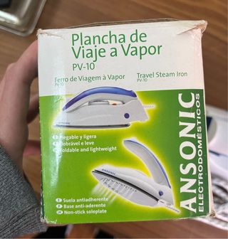 Plancha de Viaje Ansonic PV-10 Vapor