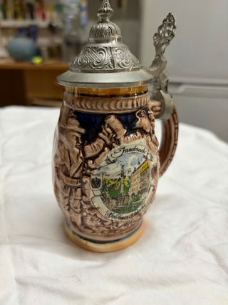 Jarra Cerveza Cerámica Goldenes  Dalch Austria