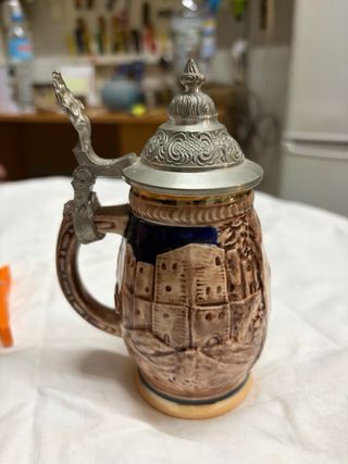 Jarra Cerveza Cerámica Goldenes  Dalch Austria
