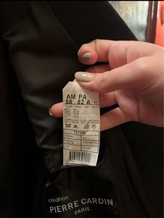 Traje de chaqueta negro