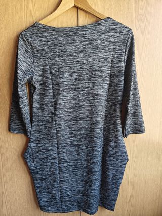 Vestido Tweedissimo malha mesclado