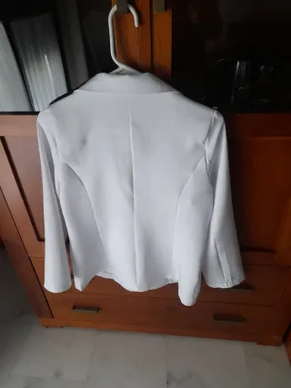 Chaqueta blanca mujer