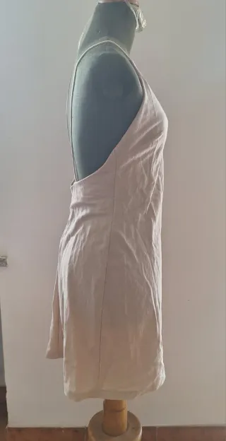 Vestito H&M spalline sottili beige