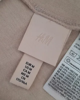 Vestito H&M spalline sottili beige