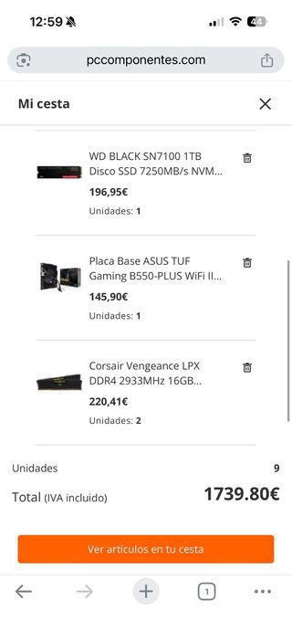 PC Gaming Blanco con LED Cambio por moto de 49cc