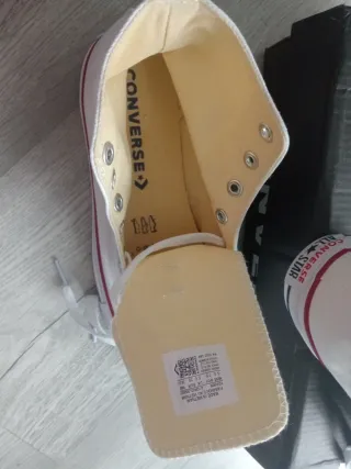 Converse All Star Bianche Hi Top