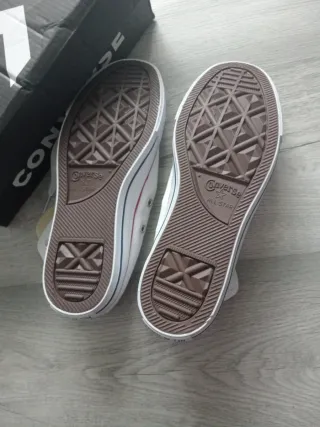 Converse All Star Bianche Hi Top