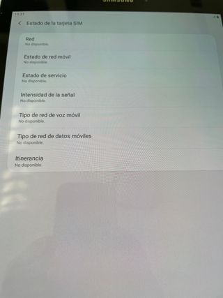 Tablet Samsung Galaxy Tab S3 color plata con LTE.