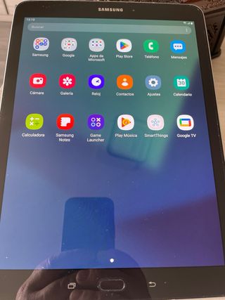 Tablet Samsung Galaxy Tab S3 color plata con LTE.