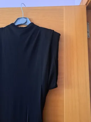 Vestido Largo Zara Negro