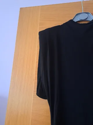 Vestido Largo Zara Negro