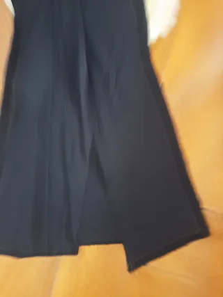 Vestido Largo Zara Negro