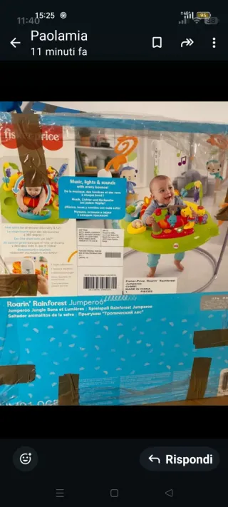 Girello Saltarello Fisher-Price