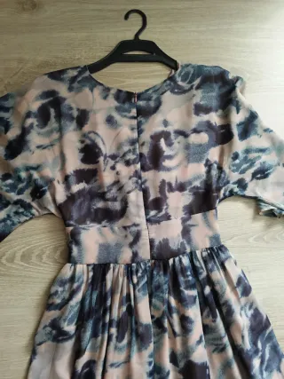 Vestido largo fiesta estampado