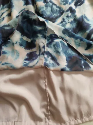 Vestido largo fiesta estampado