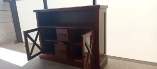 Aparador Banak Importa Madera y Cristal