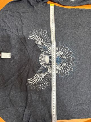 Camiseta Harley-Davidson Gris Manga Larga