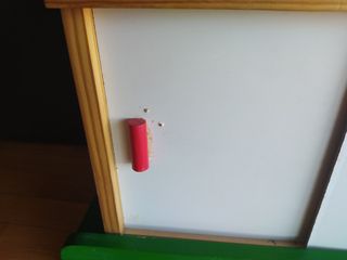 Cocinita infantil de madera antigua