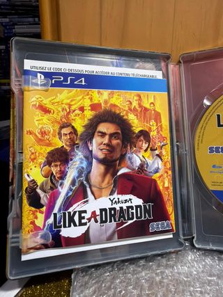Yakuza: Like a Dragon PS4 Day Ichi Steelbook