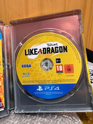 Yakuza: Like a Dragon PS4 Day Ichi Steelbook