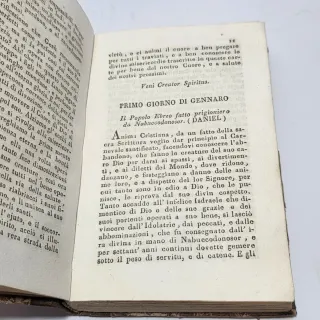 Libro antico Le primizie dell'anno dedicate a Dio