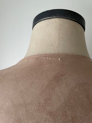 Giacchino simil camoscio beige XL