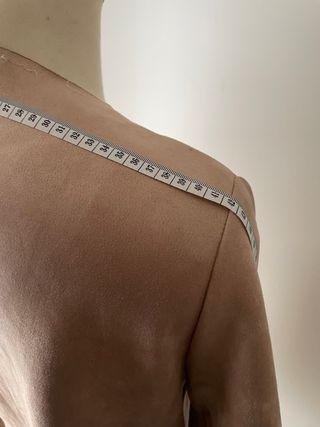 Giacchino simil camoscio beige XL