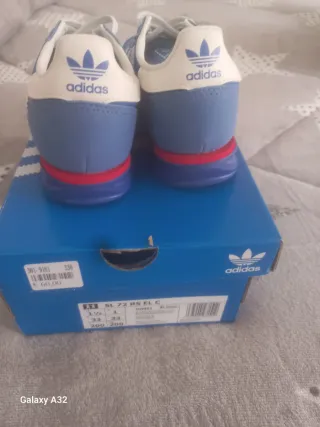 Zapatillas Adidas SL 72 Azul/Blanco