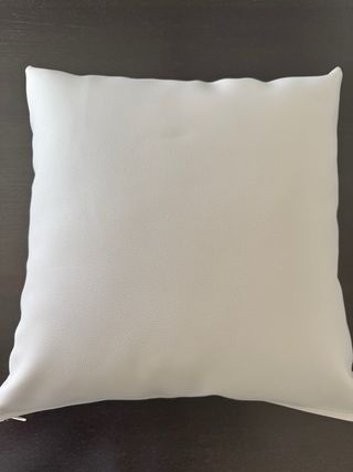 3 Cojines Piel (náutica) Sintética Gris