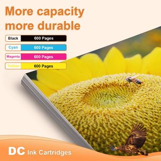 D&C Cartuchos de Tinta Compatible para Brother LC1