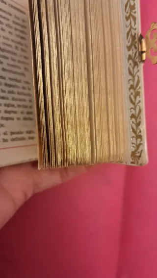 Libro nacar. Primera comunión