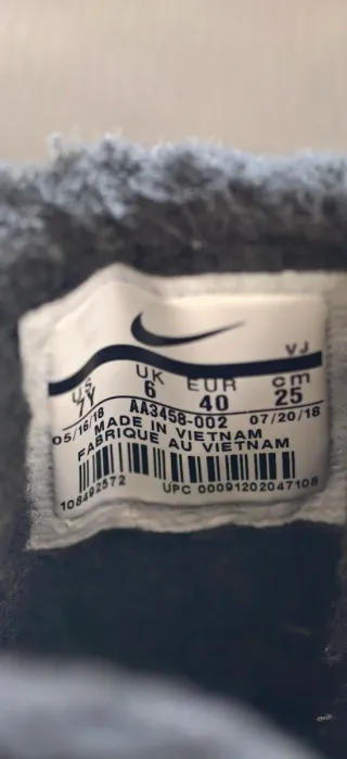 Zapatillas Nike Talla 40 Negras Marrones