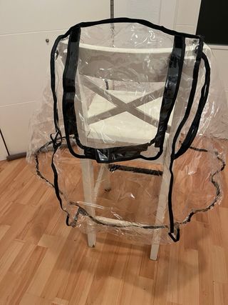 Capota lluvia Jane transparente