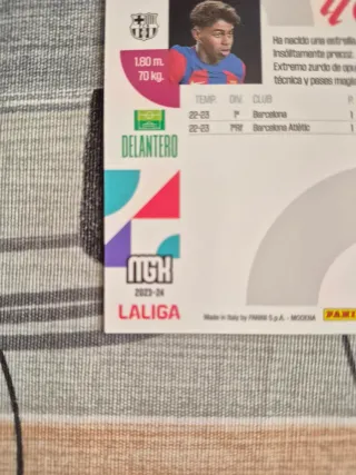 Cromo Lamine Yamal FC Barcelona 2023-24 108 bis