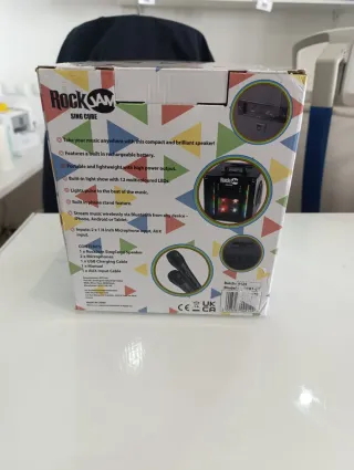 Rock Jam Sing Cube Karaoke Bluetooth