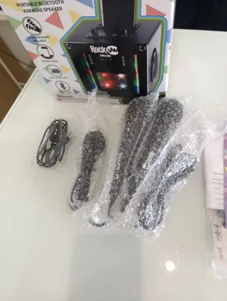 Rock Jam Sing Cube Karaoke Bluetooth