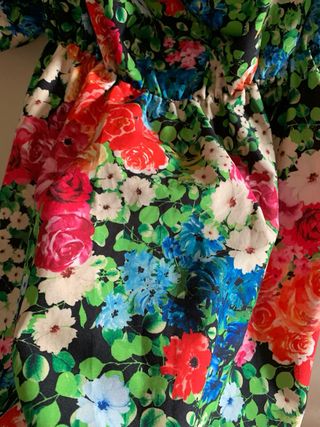 Abito estivo floreale Made in Italy S/M