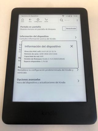 Amazon Kindle 10 Negro