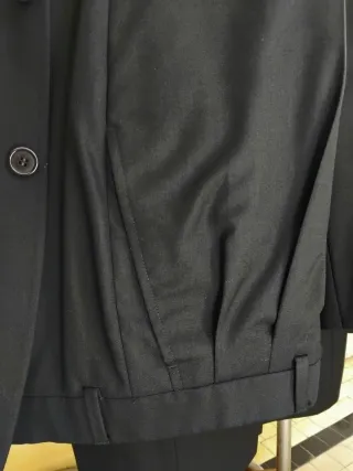 Traje de hombre Milano talla 50 negro