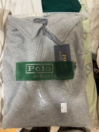 Sudadera Polo Ralph Lauren gris