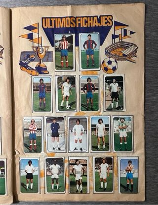 Álbum Liga 77/78 Completo