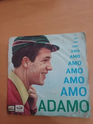 45 giri Adamo - Amo
