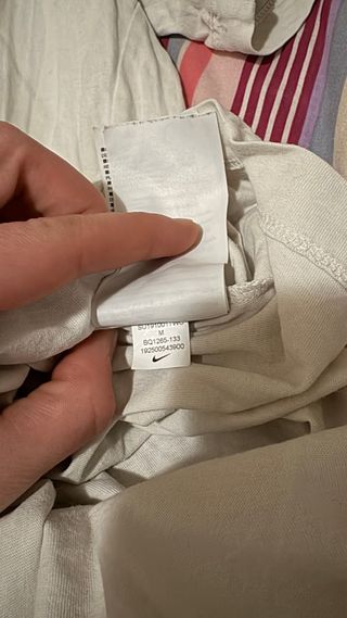 T-shirt Nike uomo bianca