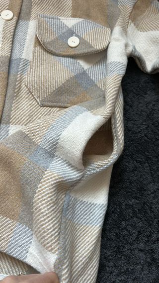 Giacca Flanella Check Taglia M/L