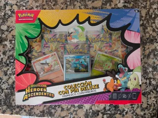 Pokemon Colección Pin Megaevolución Héroes Ascende